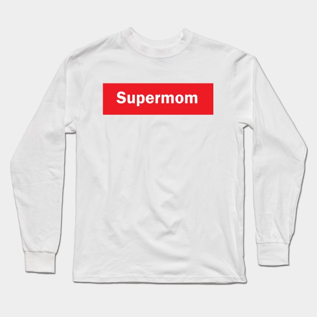 Supermom Long Sleeve T-Shirt by Tshirtmoda